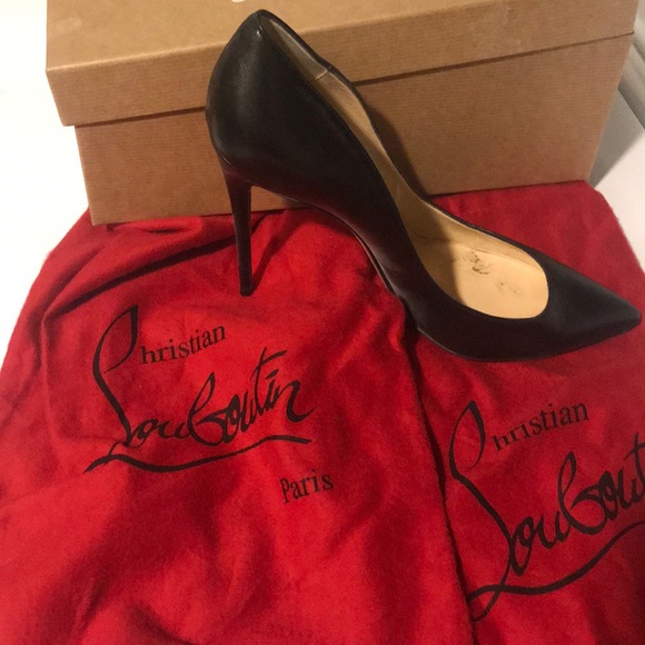 Christian Louboutin Shoes - Christian Louboutin pigalle follies 100 leather bk